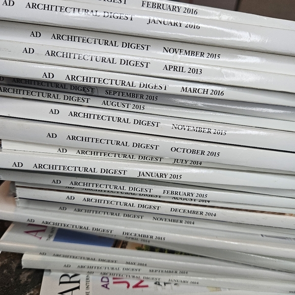 ARCHITECTURAL DIGEST Magazine Bundle Lot Variety Issues No Duplicates - Picture 13 of 16